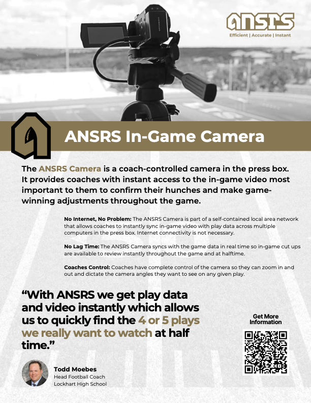 ANSRS In-Game Camera